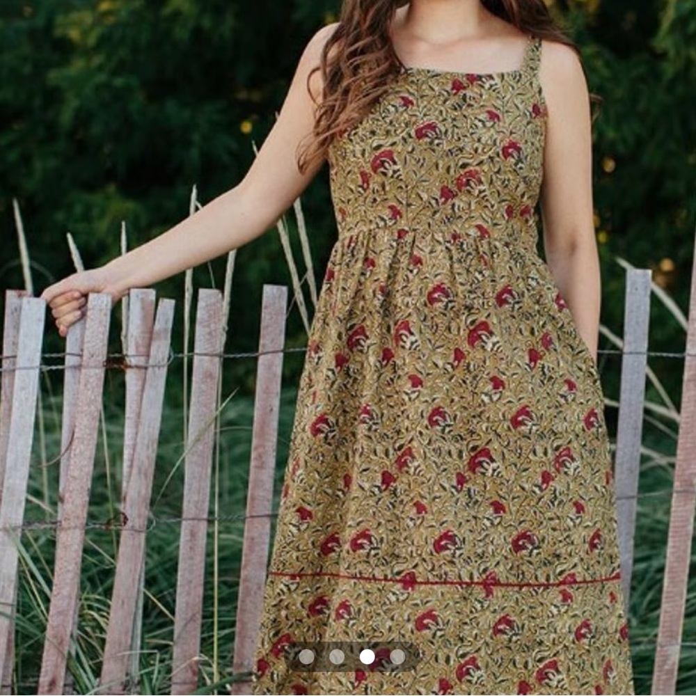 Mata Traders Provence Midi Dress Medium